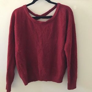 Red sweater
